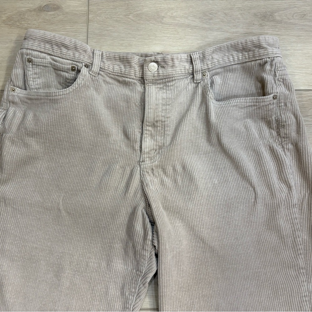 Lauren Jeans Co Ralph Lauren Corduroy Pants size 16 Women's Tan Bootcut